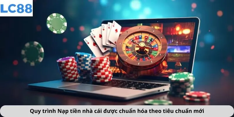 Quy trình Nạp tiền nhà cái được chuẩn hóa theo tiêu chuẩn mới